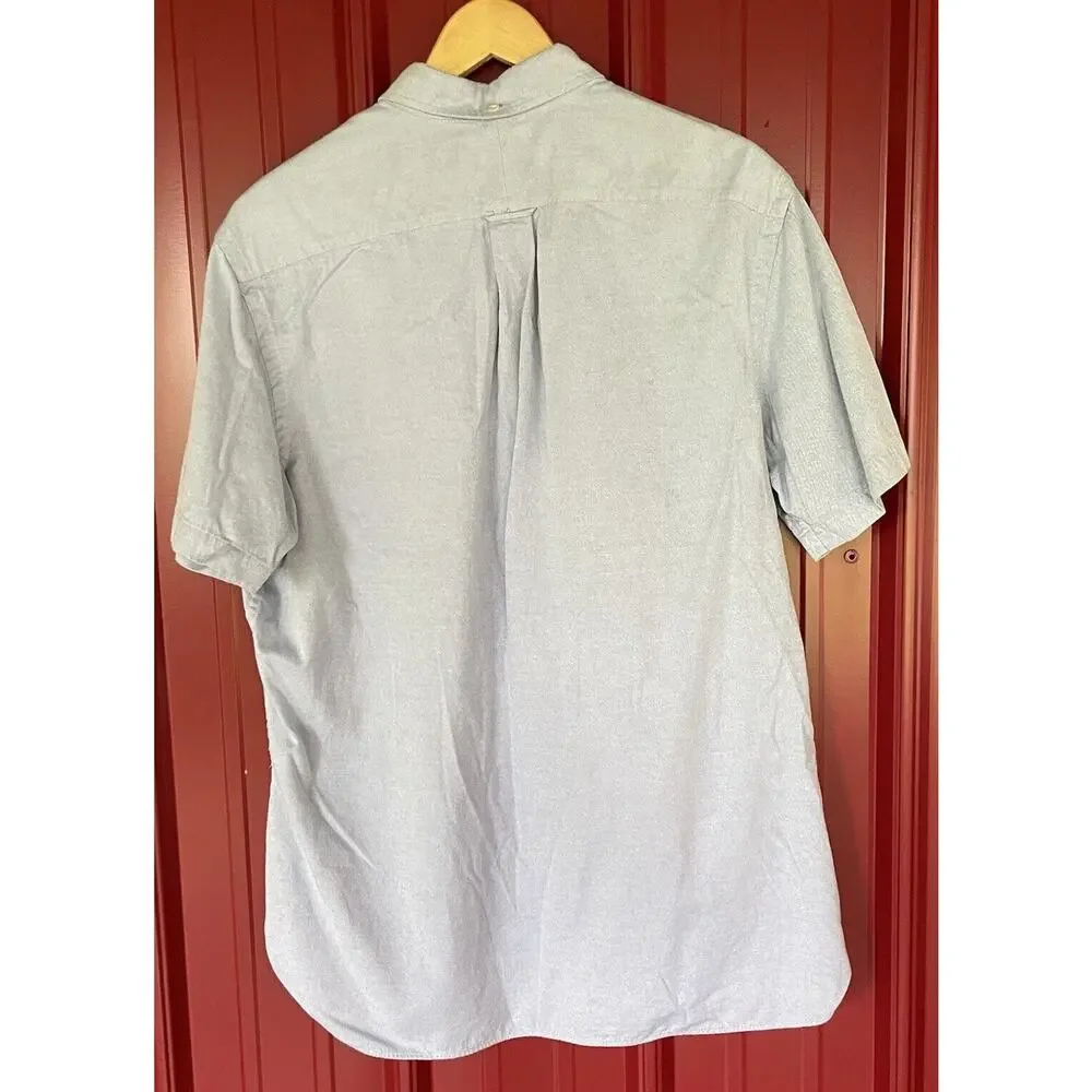 Ralph Lauren‎ Shirt Nautical Striped Button Down RL Anchor Logo Shirt Sleeve XL